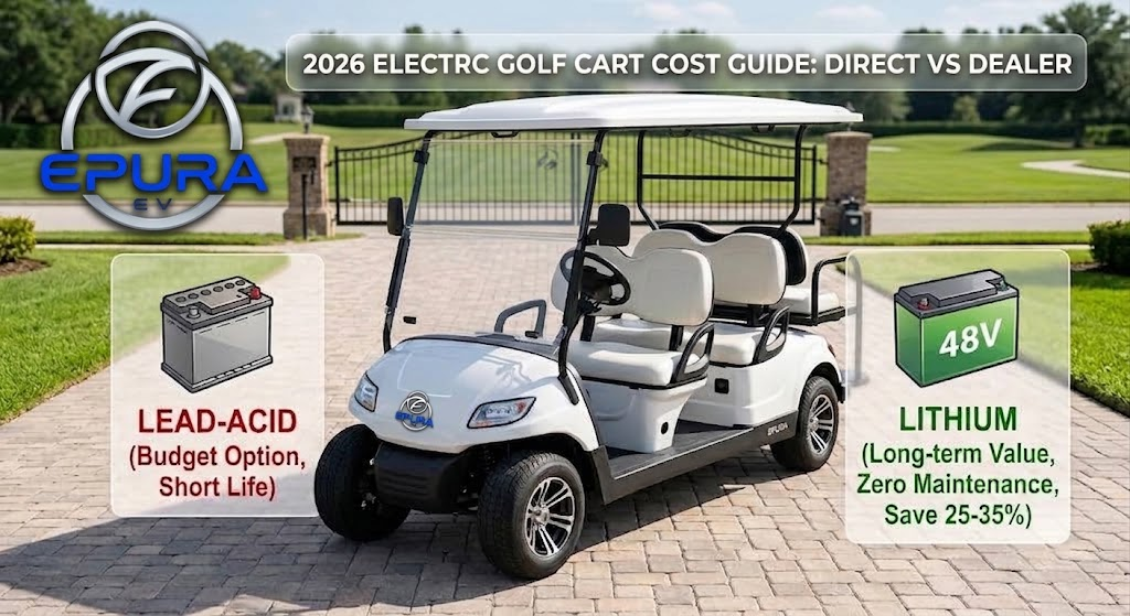 The Complete 2026 Electric Golf Cart Cost Guide