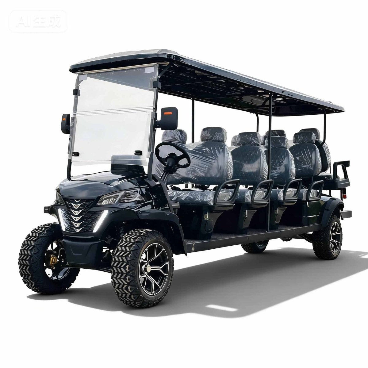 EPURA-GC-M 8S+2S 10-Seater Electric Golf Cart | 72V 100km Range - Epura EV