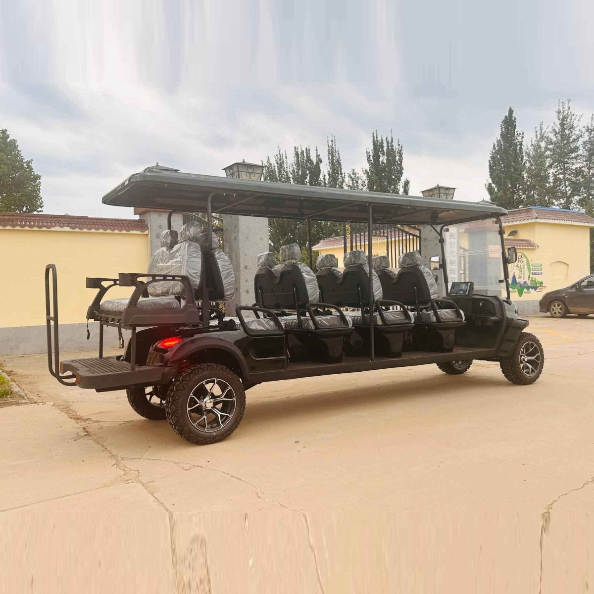 EPURA-GC-M 8S+2S 10-Seater Electric Golf Cart | 72V 100km Range - Epura EV