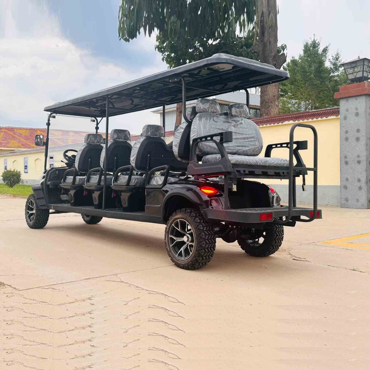 EPURA-GC-M 8S+2S 10-Seater Electric Golf Cart | 72V 100km Range - Epura EV