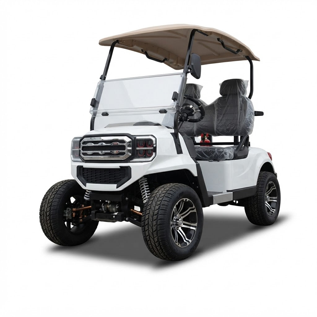 EPURA-GC-E 2S Electric Golf Cart | 2 Passenger 48V Lithium 240mm Clearance
