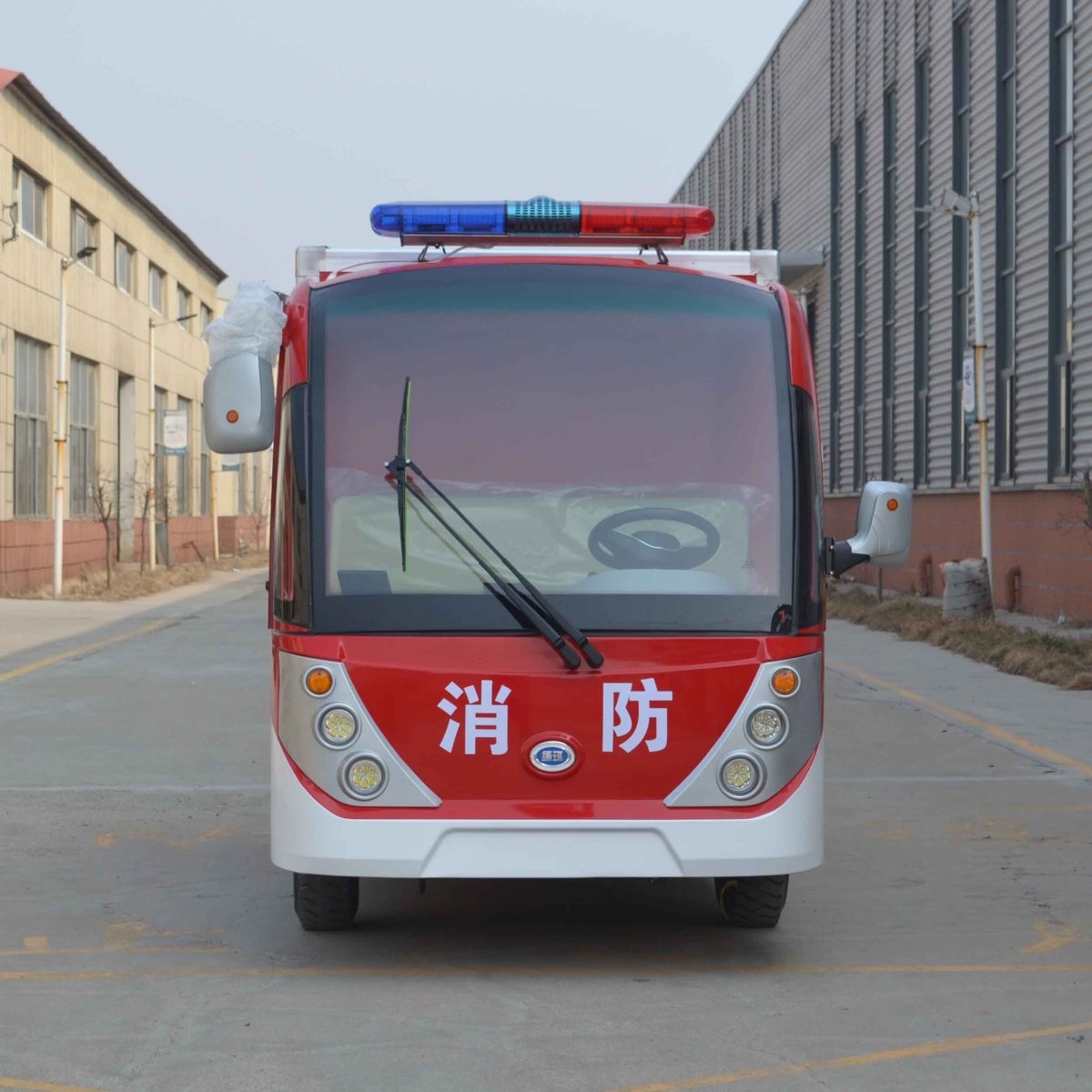 2-Seater Electric Fire Truck – 48V/72V with 1600L Water Tank & Fire Pump | EPURA-FT 2T - Epura EV