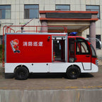 2-Seater Electric Fire Truck – 48V/72V with 1600L Water Tank & Fire Pump | EPURA-FT 2T - Epura EV