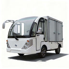 2-Seater Electric Food Delivery Cart – 48V/72V with Insulated Cargo Box | EPURA-FDC 1T - Epura EV
