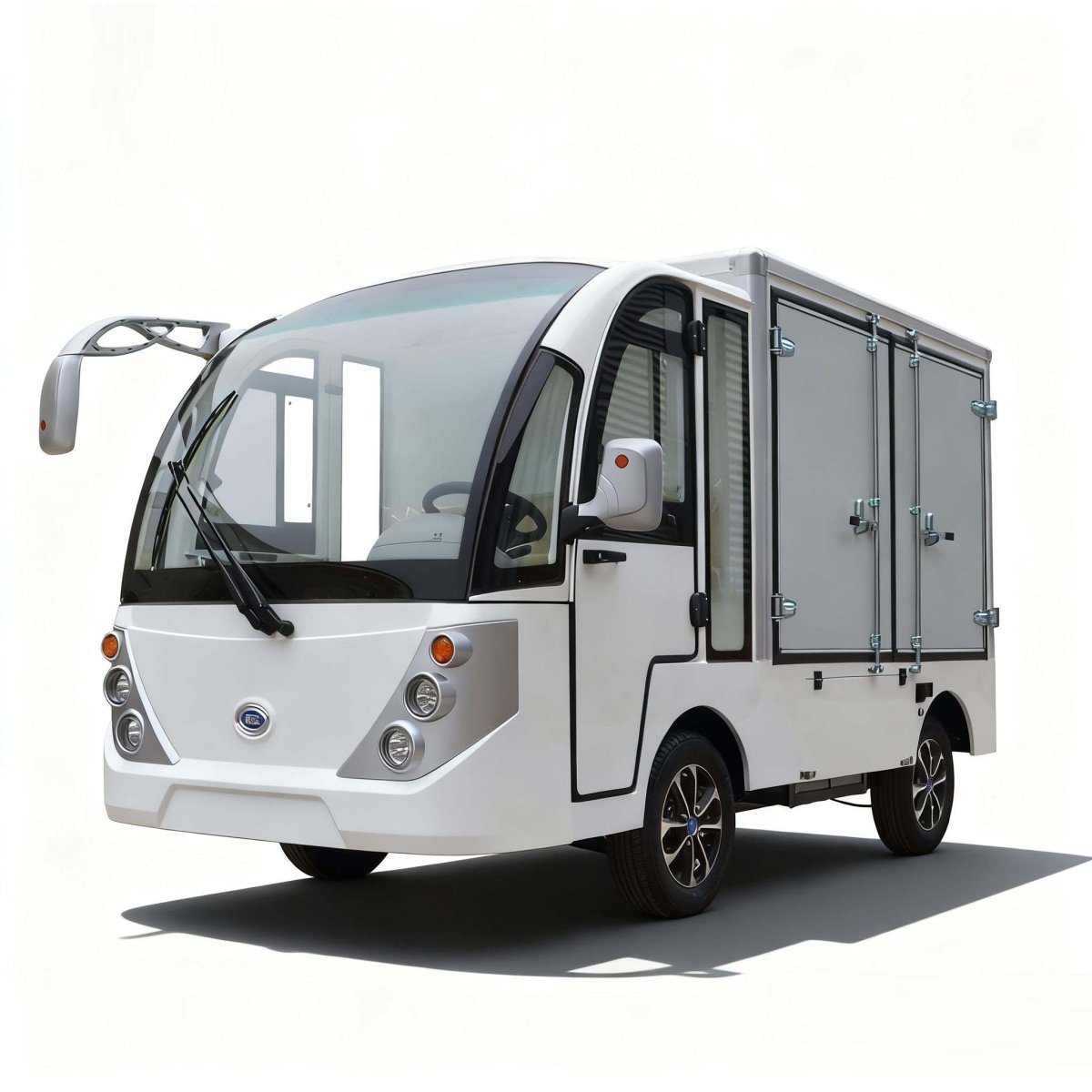 2-Seater Electric Food Delivery Cart – 48V/72V with Insulated Cargo Box | EPURA-FDC 1T - Epura EV