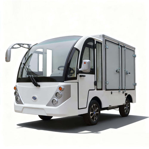 2-Seater Electric Food Delivery Cart – 48V/72V with Insulated Cargo Box | EPURA-FDC 1T - Epura EV