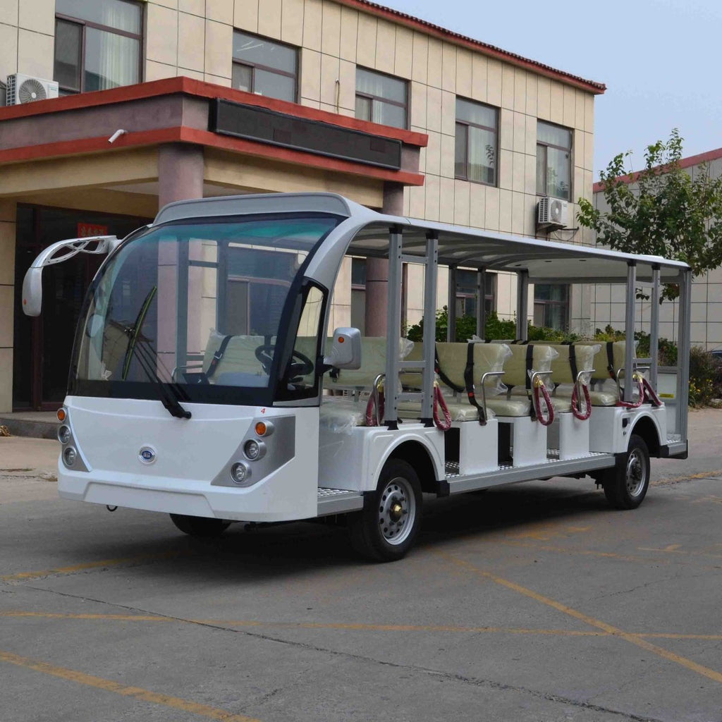 23-Seater Electric Sightseeing Vehicle – 96V Lithium Tour Tram | EPURA-SC-O 23S - Epura EV