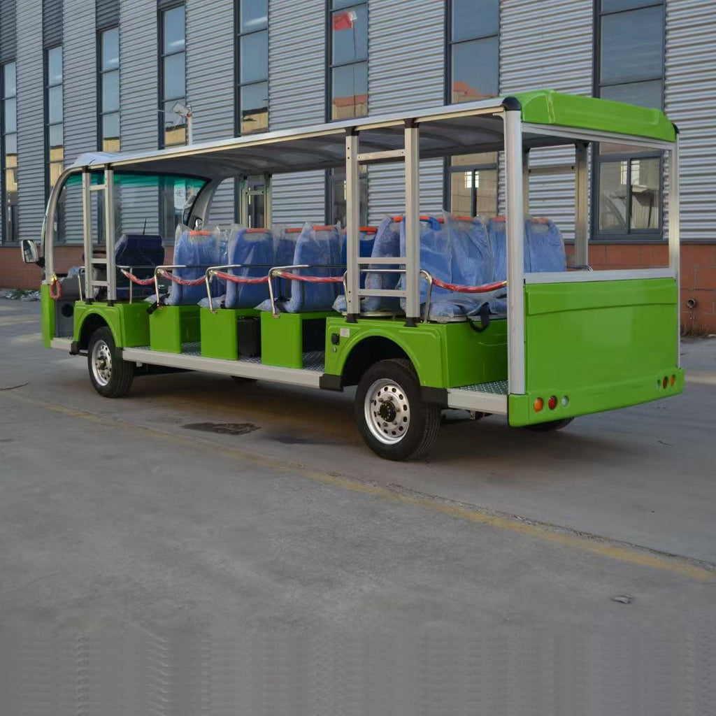 23-Seater Electric Sightseeing Vehicle – 96V Lithium Tour Tram | EPURA-SC-O 23S - Epura EV