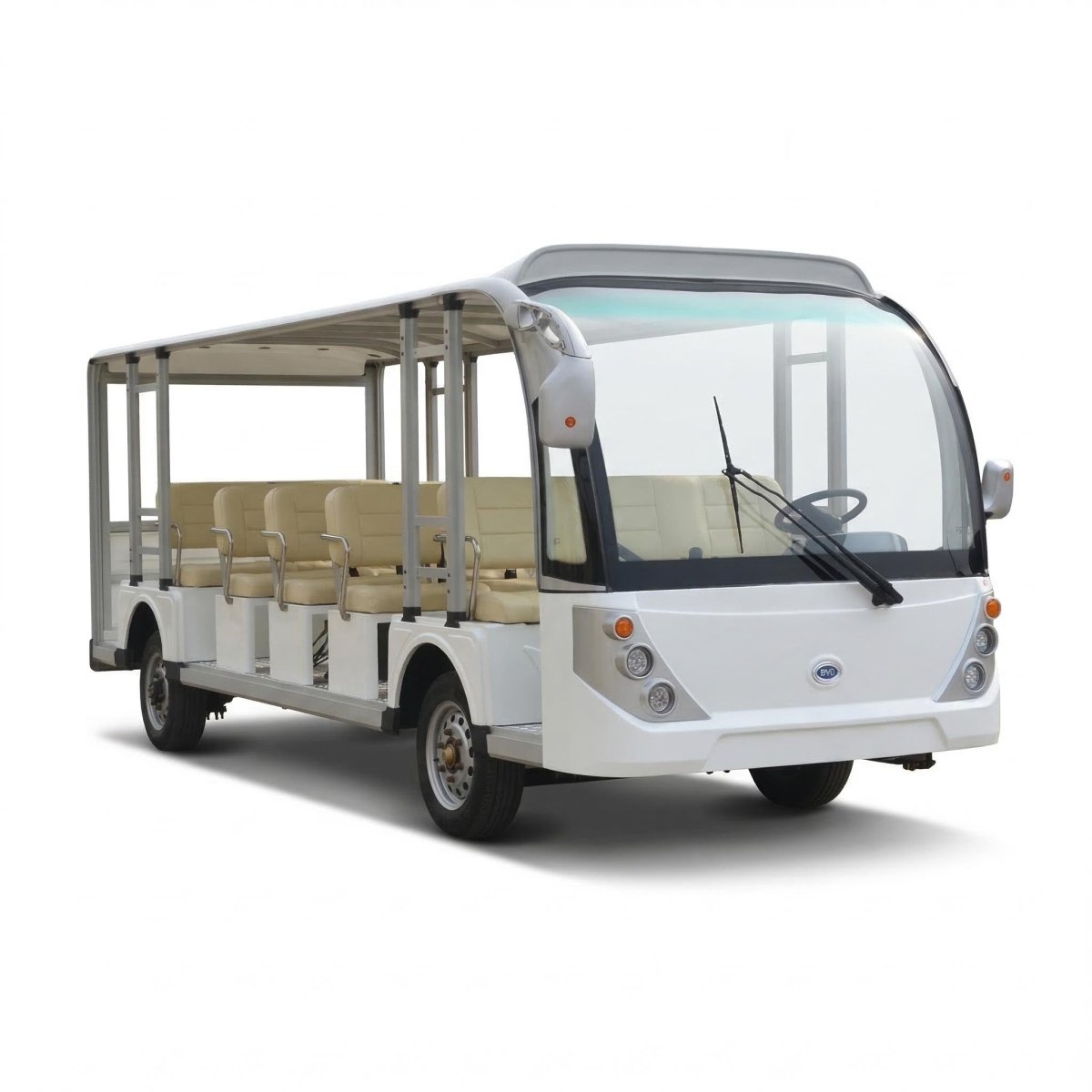 23-Seater Electric Sightseeing Vehicle – 96V Lithium Tour Tram | EPURA-SC-O 23S - Epura EV