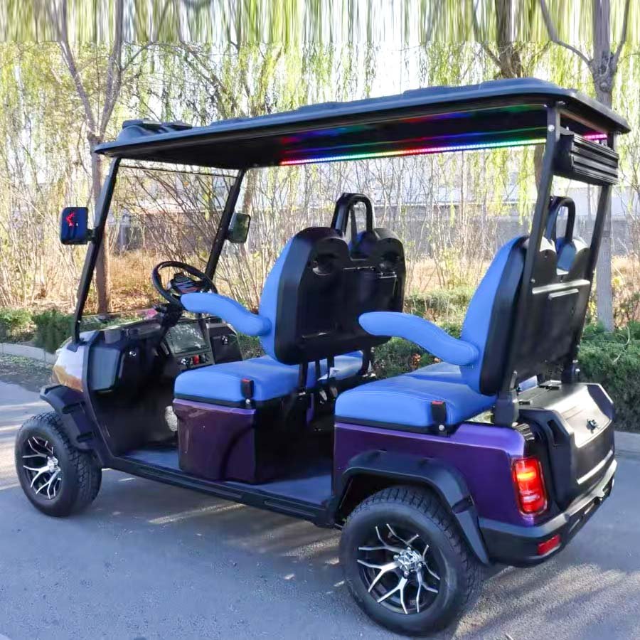 EPURA-GC-F 4 Seat Electric Golf Cart | 23" All-Terrain LSV - Epura EV