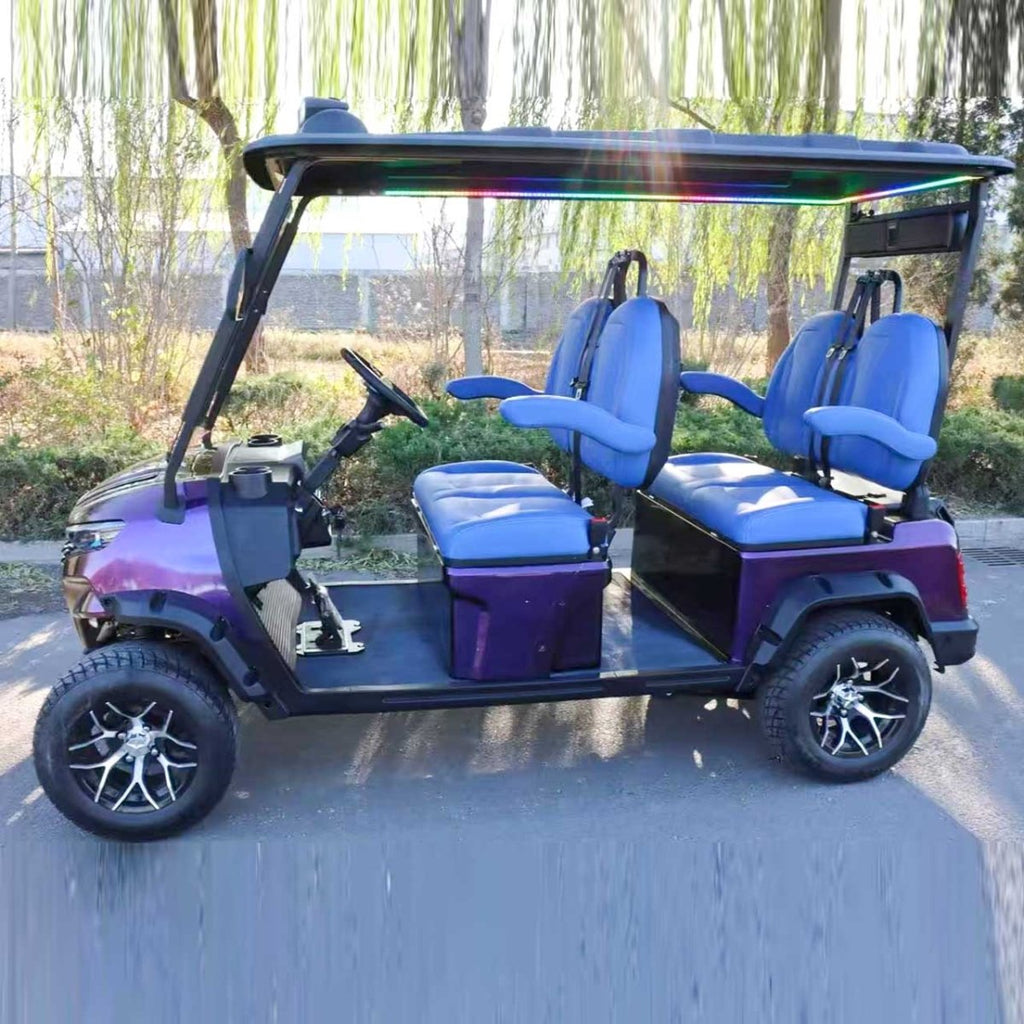 EPURA-GC-F 4 Seat Electric Golf Cart | 23" All-Terrain LSV - Epura EV
