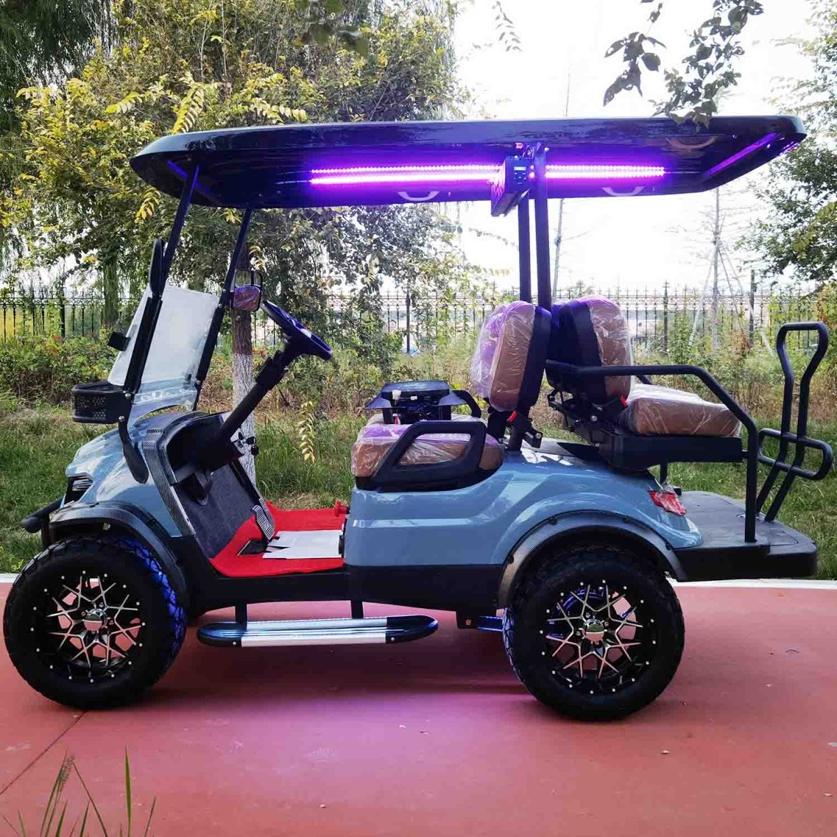 EPURA-GC-J 4 Seat Electric Golf Cart | Long Wheelbase 2S+2S - Epura EV