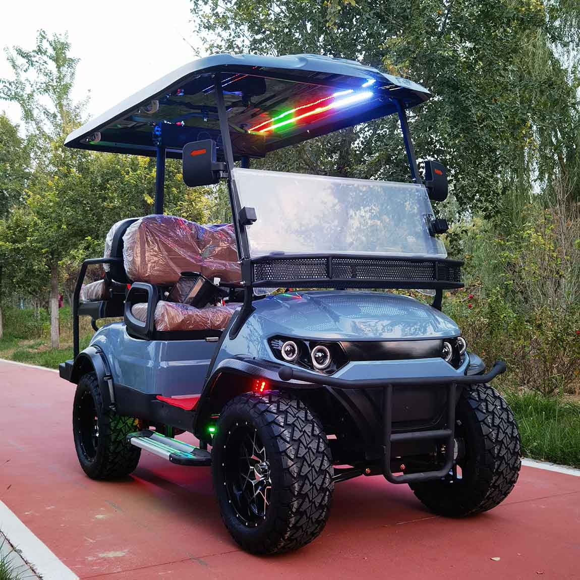 EPURA-GC-J 4 Seat Electric Golf Cart | Long Wheelbase 2S+2S - Epura EV