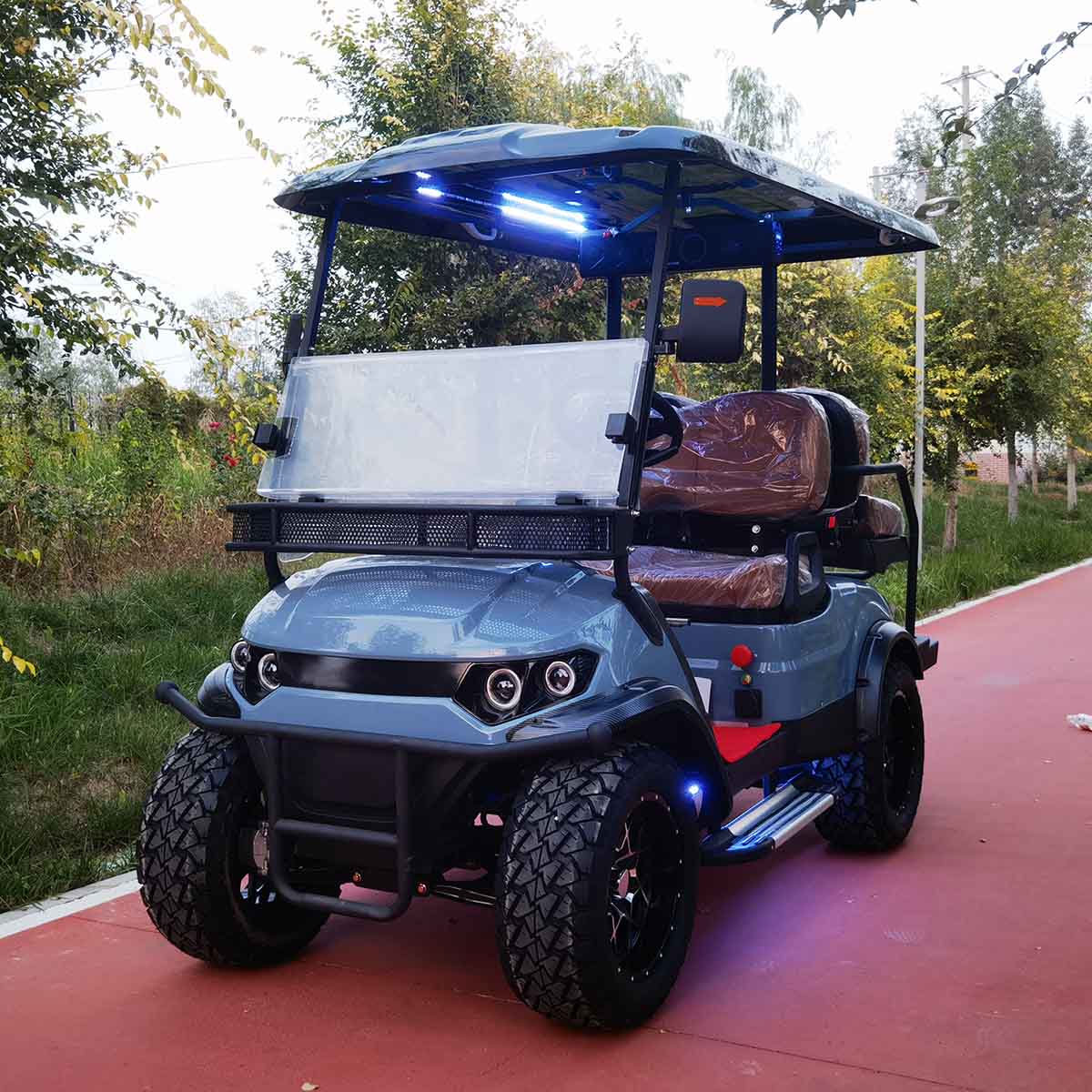 EPURA-GC-J 4 Seat Electric Golf Cart | Long Wheelbase 2S+2S - Epura EV