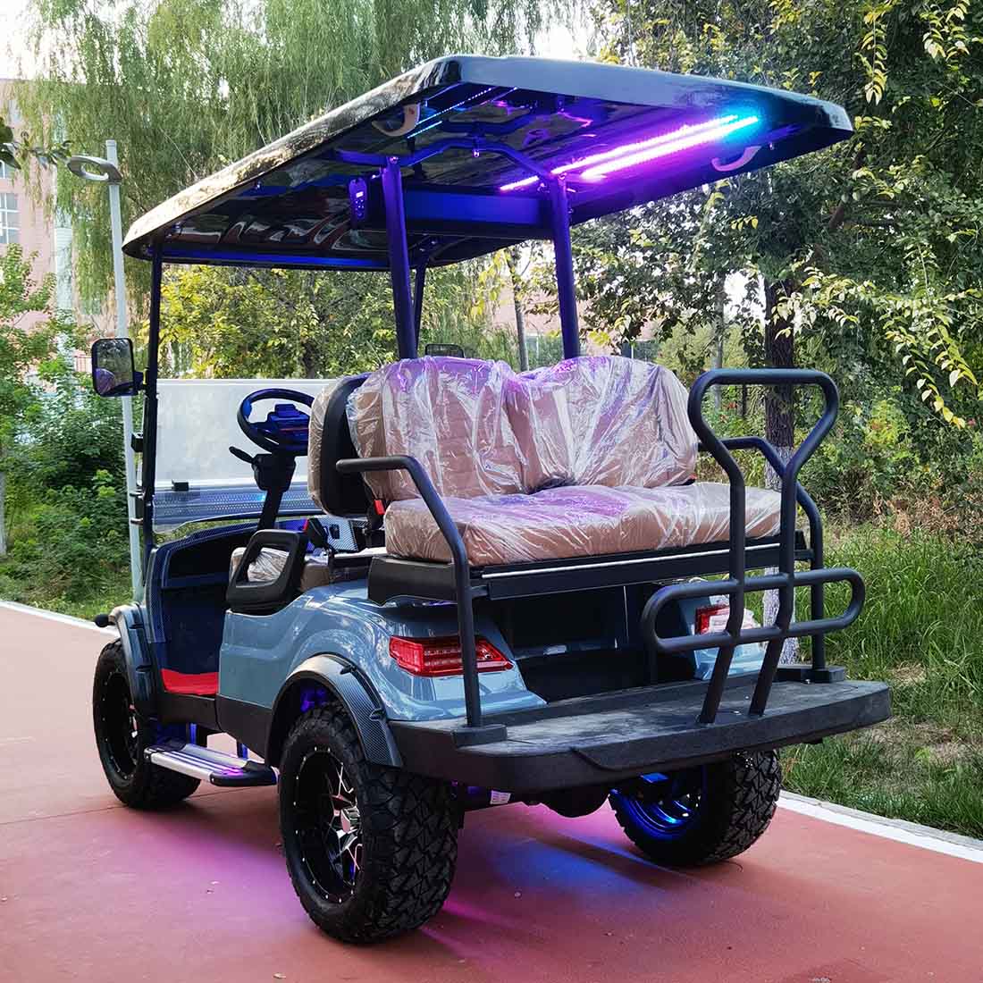 EPURA-GC-J 4 Seat Electric Golf Cart | Long Wheelbase 2S+2S - Epura EV