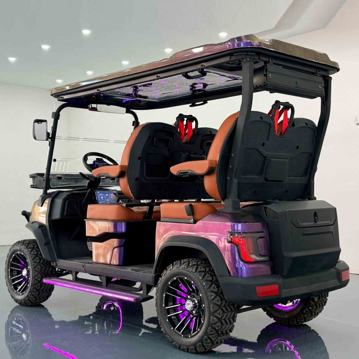 EPURA-GC-L 4S Electric Golf Cart | 60V 100km 4 Forward Seats - Epura EV