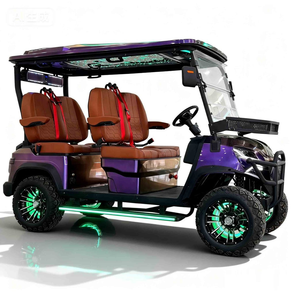 EPURA-GC-L 4S Electric Golf Cart | 60V 100km 4 Forward Seats - Epura EV