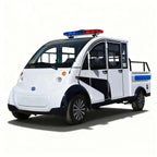 5-Seater Electric Patrol Vehicle – 48V/72V Security Cart with LED Display | EPURA-PC-TT 5S - Epura EV