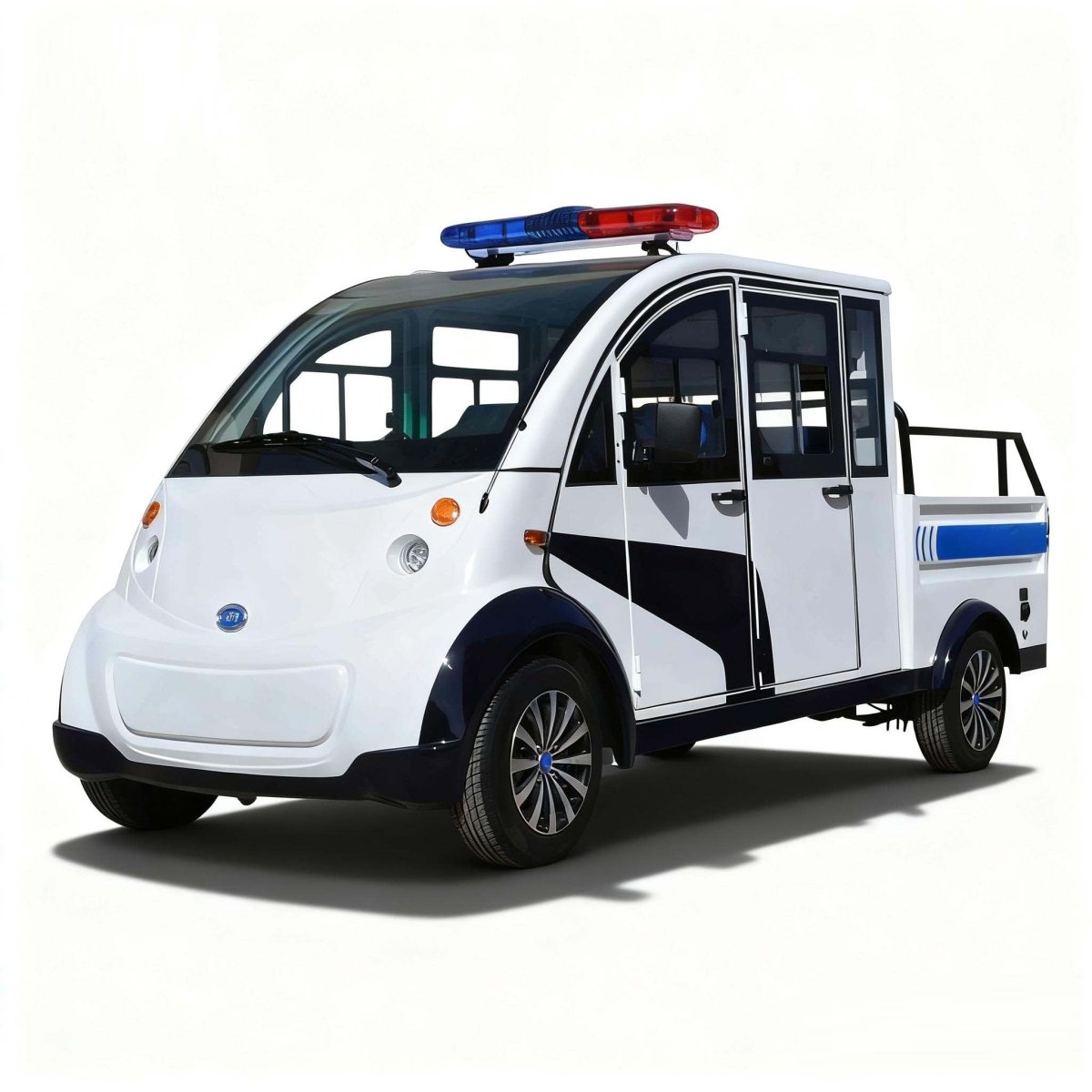 5-Seater Electric Patrol Vehicle – 48V/72V Security Cart with LED Display | EPURA-PC-TT 5S - Epura EV