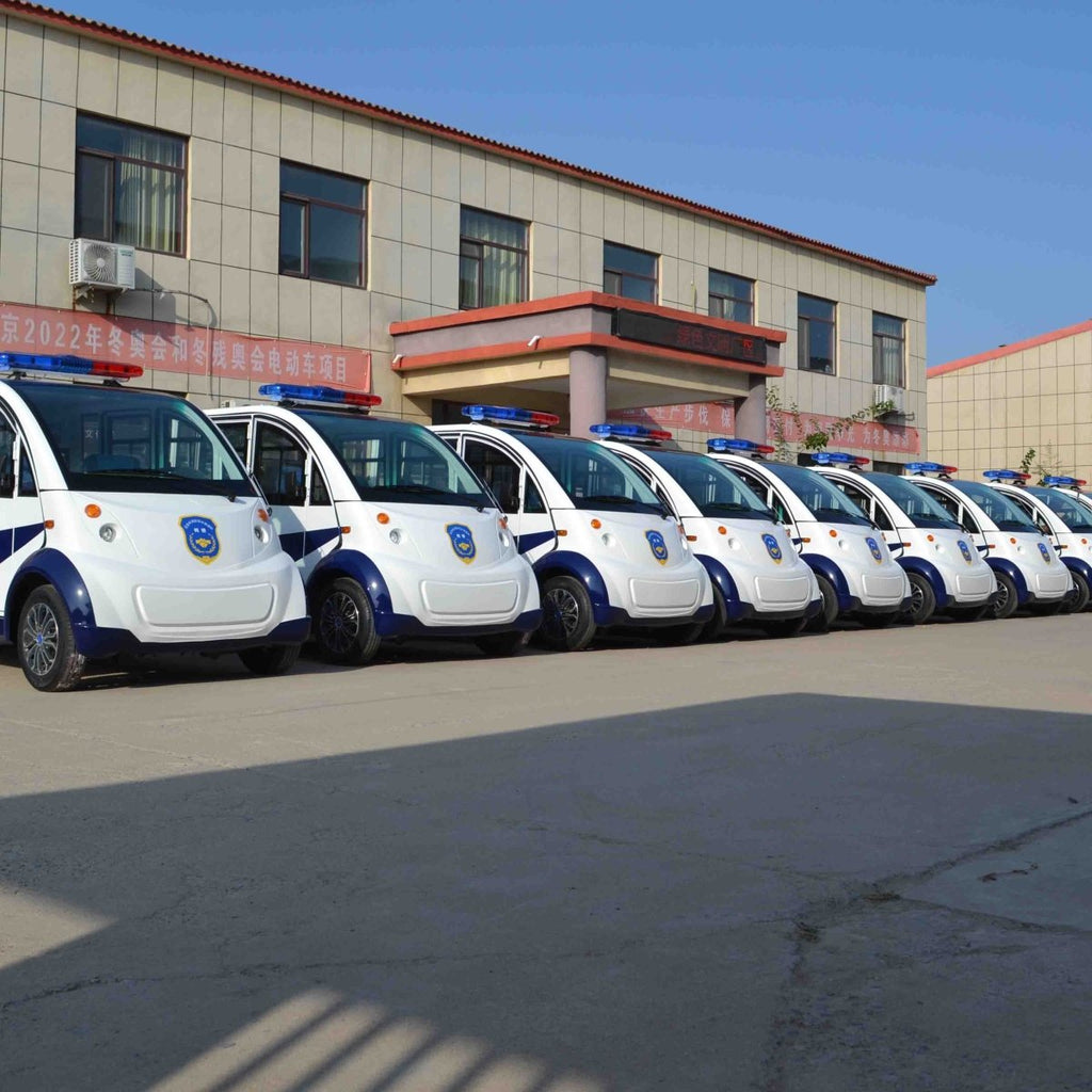 5-Seater Electric Patrol Vehicle – 48V/72V Security Cart with LED Display | EPURA-PC-TT 5S - Epura EV