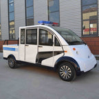 5-Seater Electric Patrol Vehicle – 48V/72V Security Cart with LED Display | EPURA-PC-TT 5S - Epura EV