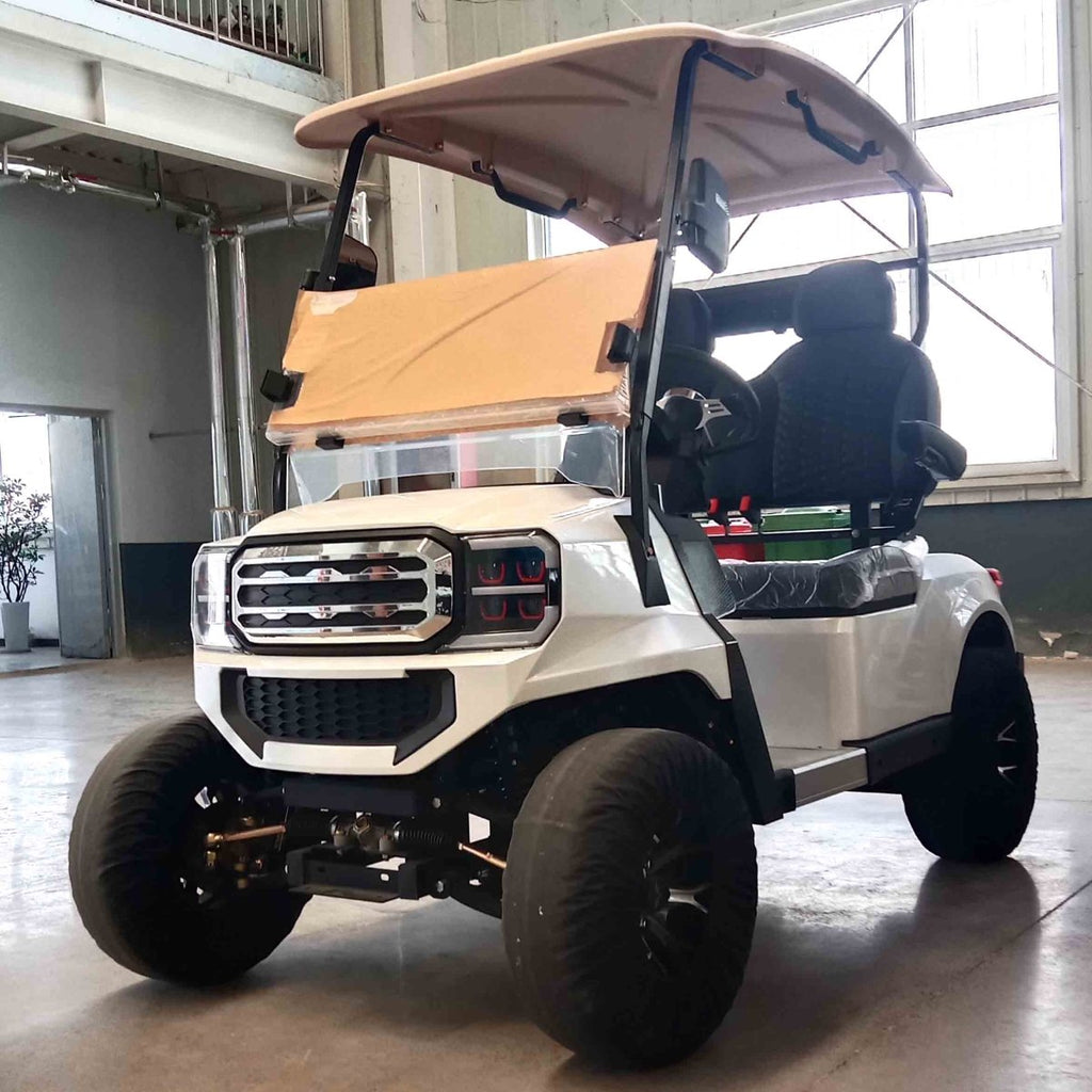 EPURA-GC-E 6 Seat Electric Golf Cart | 8" Android LSV Buggy - Epura EV