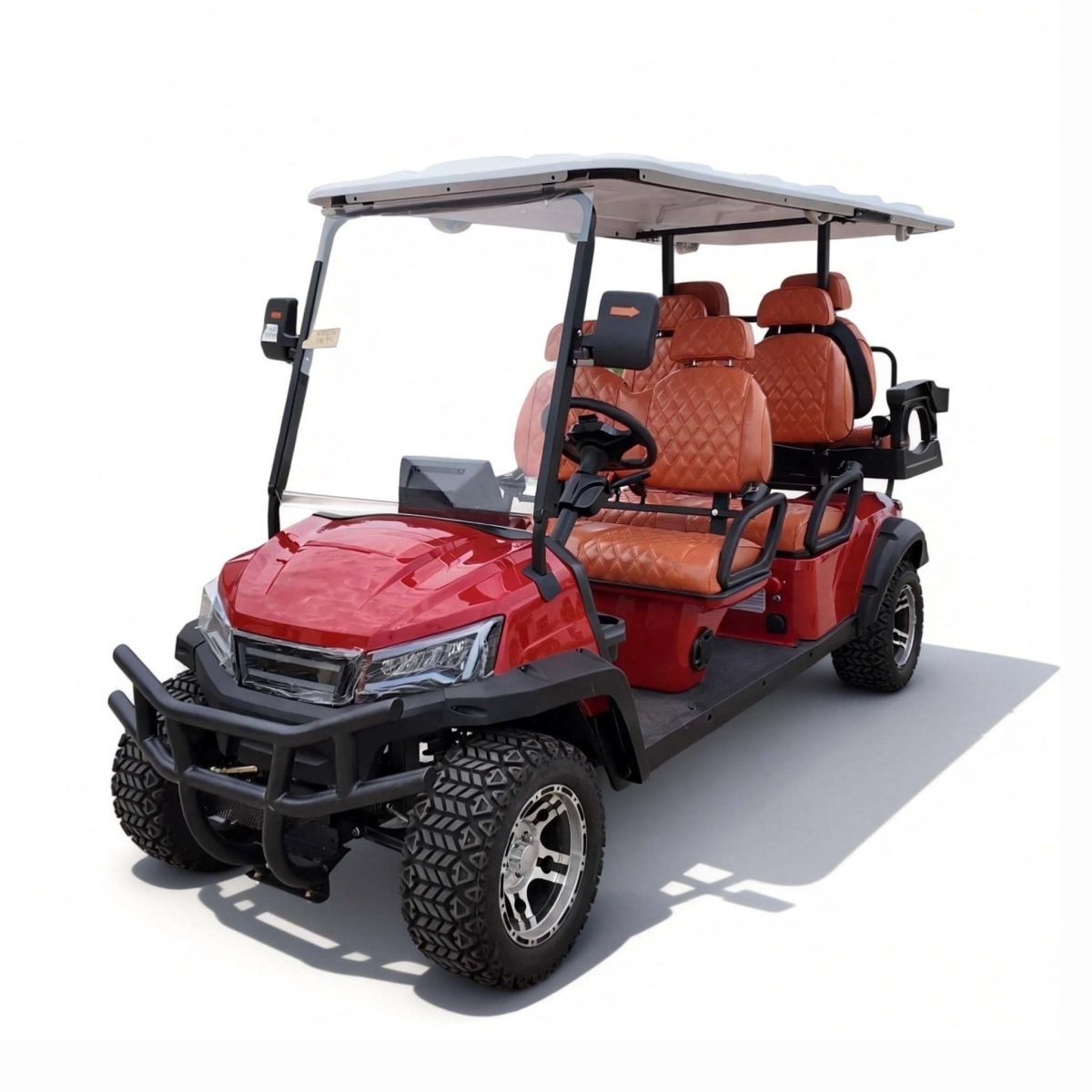 EPURA-GC-G 6 Seat Electric Golf Cart | Double Wishbone 4S+2S - Epura EV