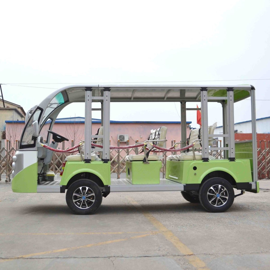 8-Seater Electric Sightseeing Vehicle – 48V/72V Resort Shuttle | EPURA-SC-O 8S - Epura EV