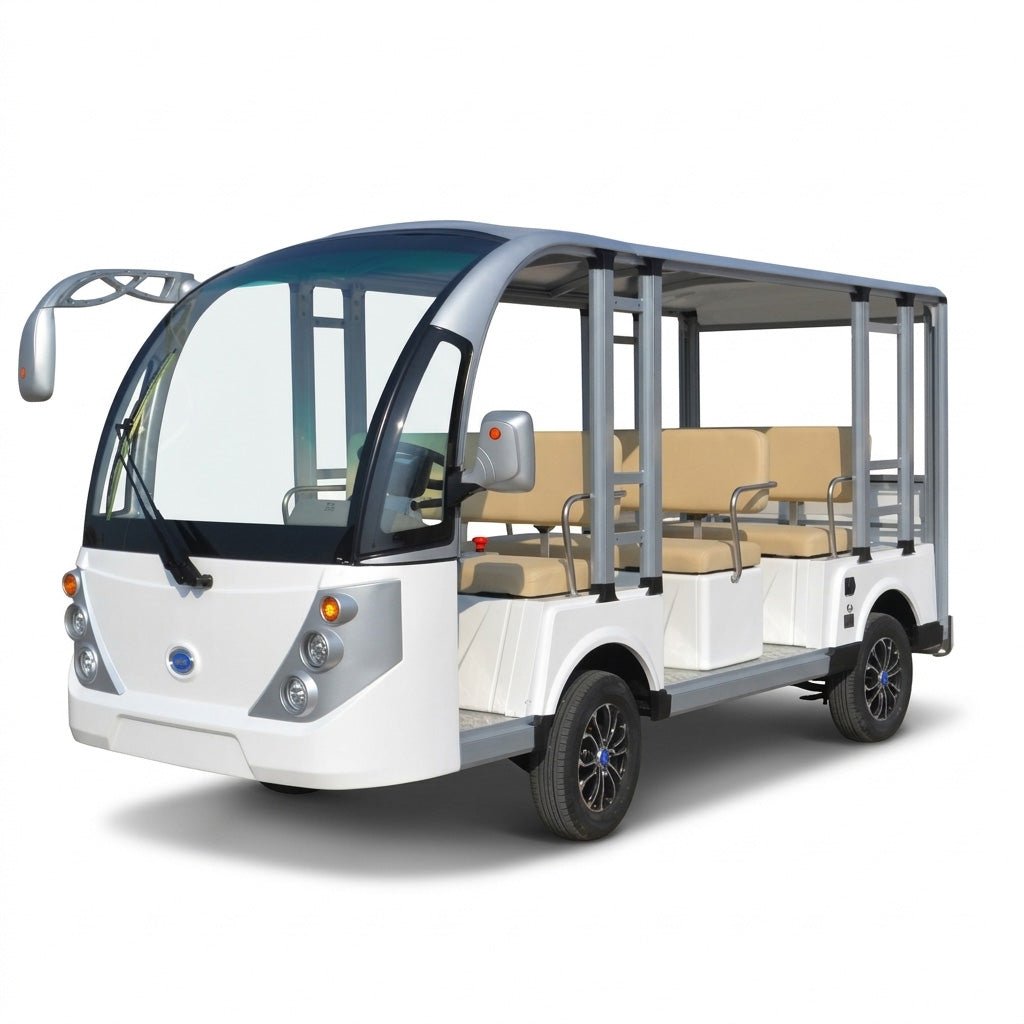 8-Seater Electric Sightseeing Vehicle – 48V/72V Resort Shuttle | EPURA-SC-O 8S - Epura EV