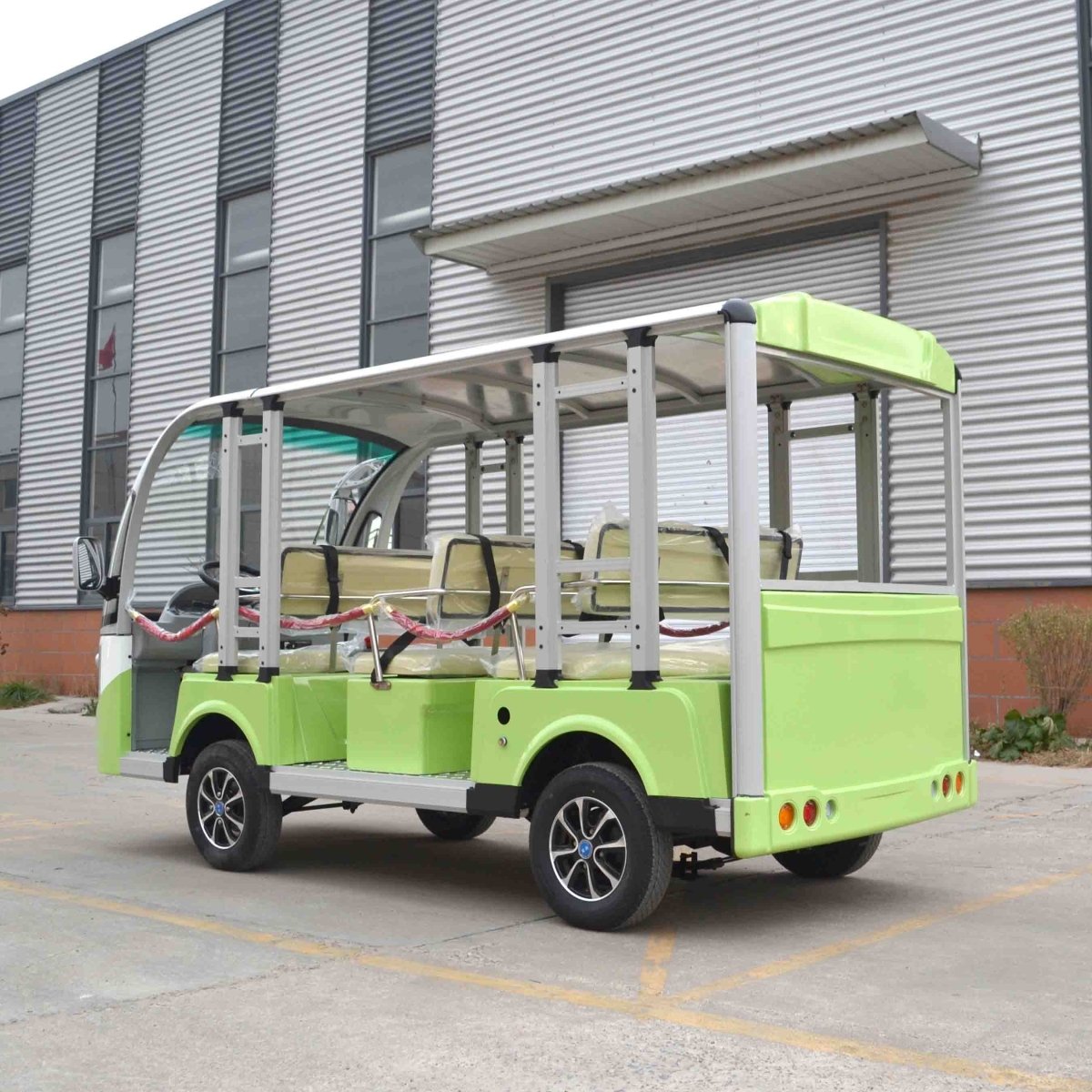 8-Seater Electric Sightseeing Vehicle – 48V/72V Resort Shuttle | EPURA-SC-O 8S - Epura EV
