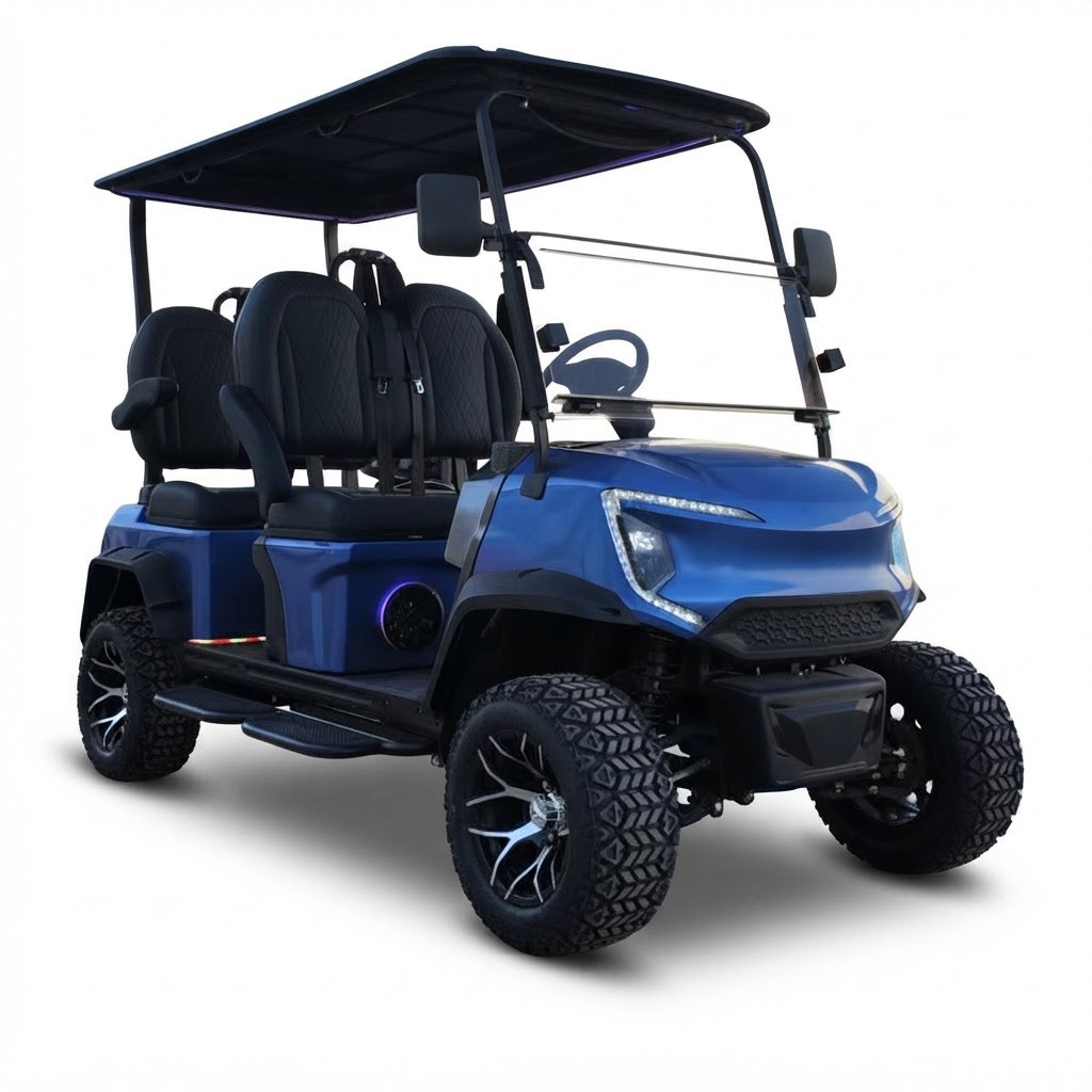 EPURA-GC-D 4S Electric Golf Cart | 48V 5KW 240mm Clearance 4 Seater